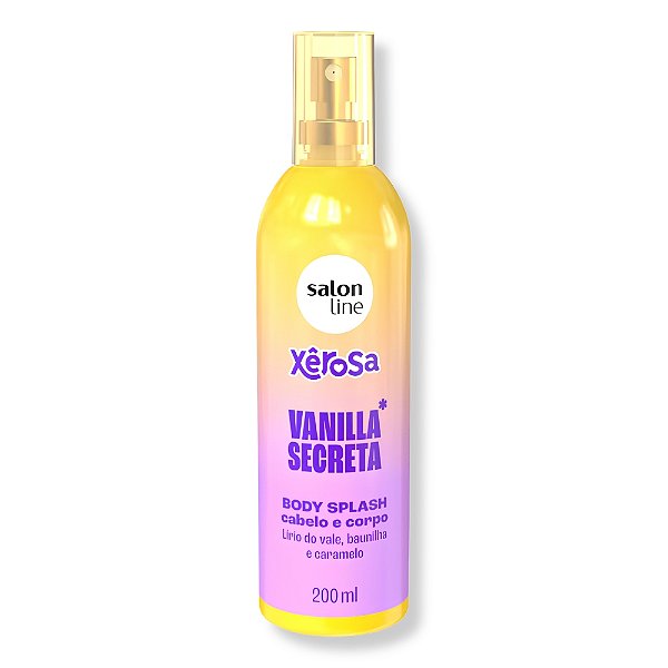 Body Splash Cabelo e Corpo Salon Line Xêrosa Vanilla Secreta 200ml