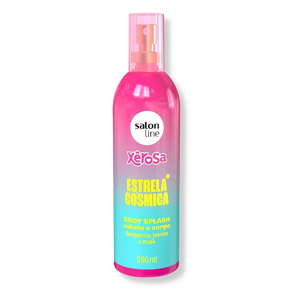 Body Splash Cabelo e Corpo Salon Line Xêrosa Estrela Cósmica 200ml
