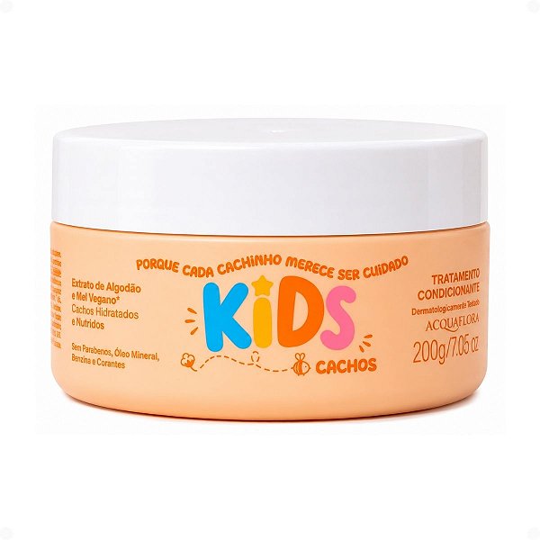 Tratamento Condicionante Acquaflora Kids Cachos 200g