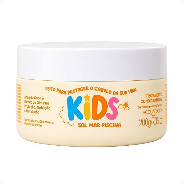 Tratamento Condicionante Acquaflora Kids Sol Mar Piscina 200g