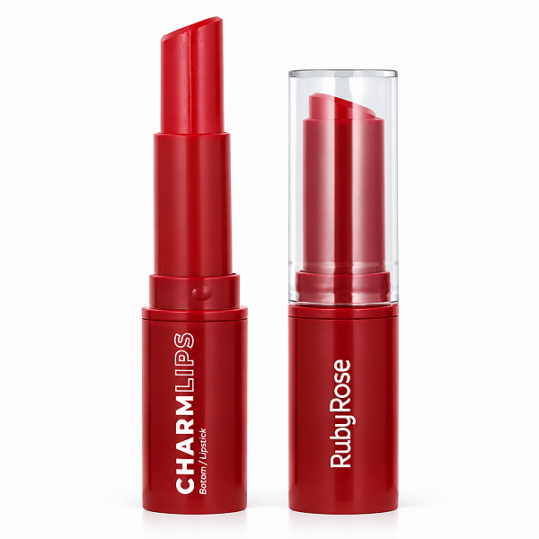 Batom Ruby Rose Charm Lips Cl02 Hb-l6001-2