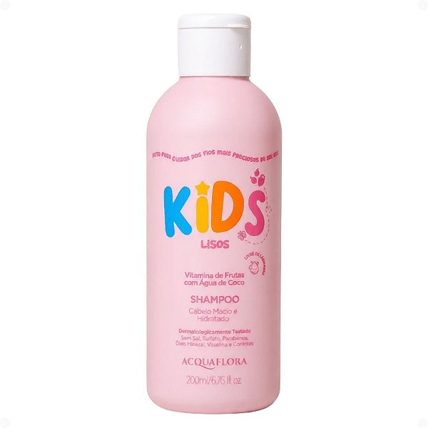Shampoo Acquaflora Kids Lisos 200ml