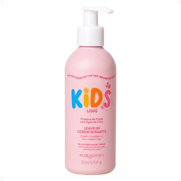 Leave-in Condicionante Acquaflora Kids Lisos 200ml