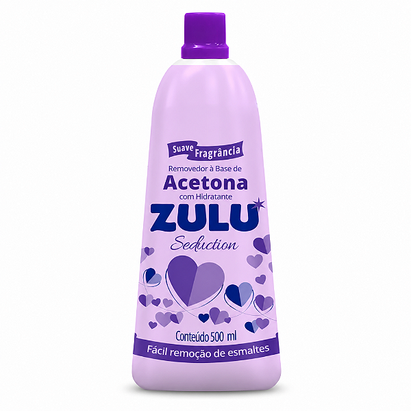 Removedor A Base De Acetona Zulu Seduction 500ml