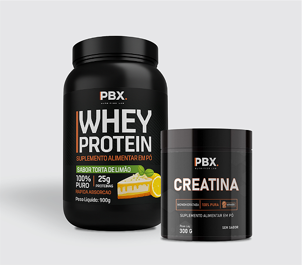 WHEY PROTEIN TORTA DE LIMÃO + CREATINA