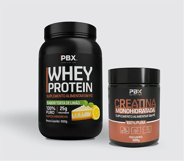 WHEY PROTEIN TORTA DE LIMÃO + CREATINA