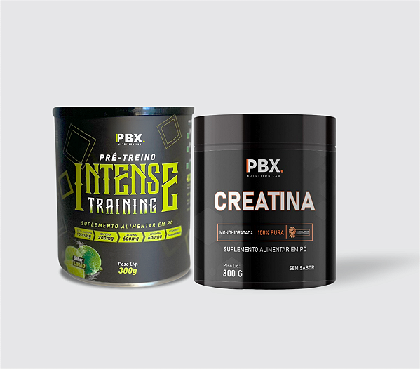 COMBO CREATINA + INTENSE LIMÃO