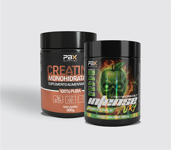 COMBO CREATINA + INTENSE FURY