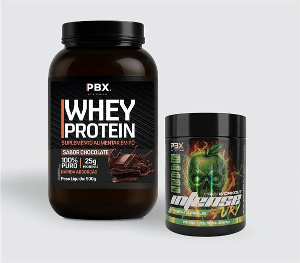 WHEY PROTEIN CHOCOLATE + INTENSE FURY