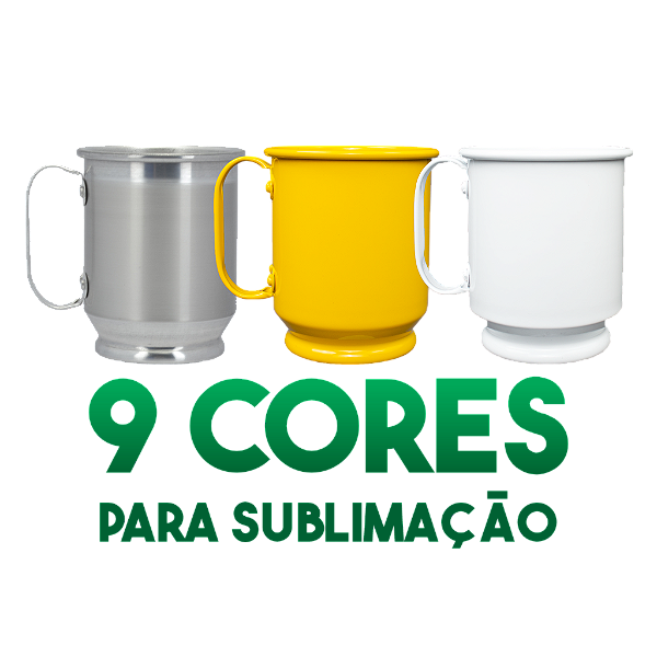 Caneca de alumínio para Sublimação 510ml