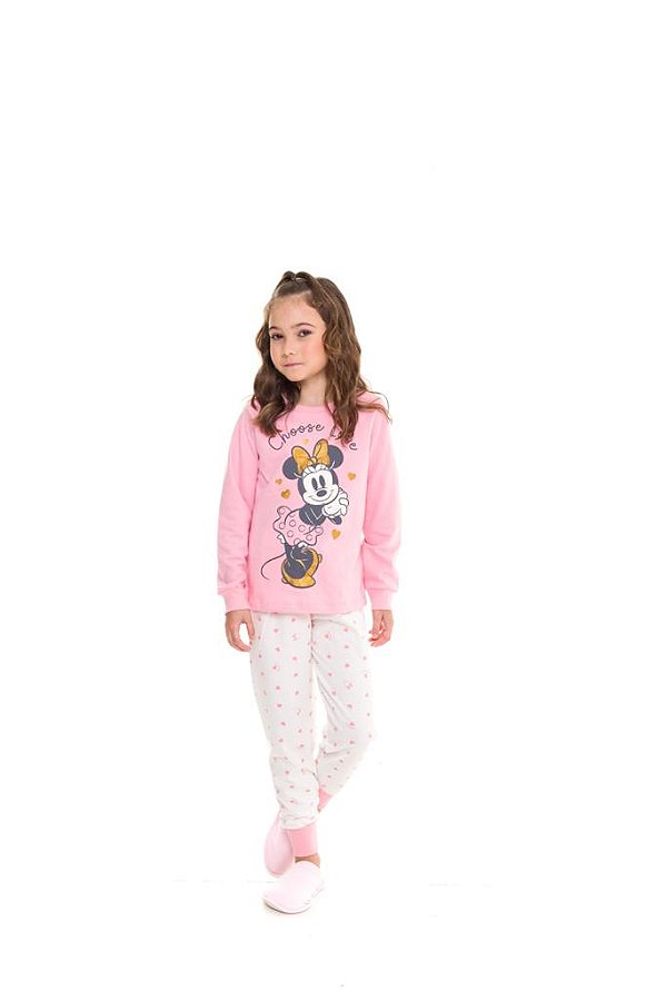 Pijama Da Minnie Flanelado