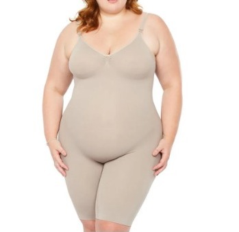 Body Modelador Bermuda Plie Control 50415
