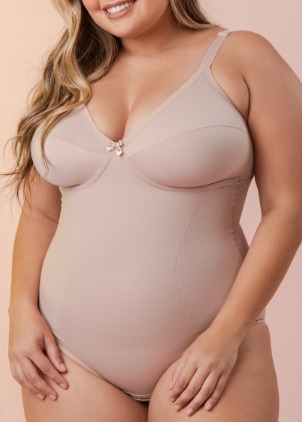 Body Modelador Sem Bojo Body Control