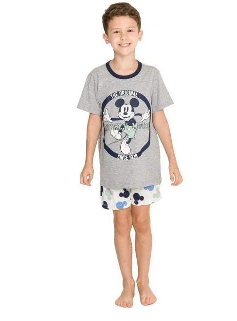 PIJAMA DO MICKEY MOUSE MANGA CURTA