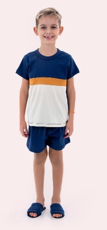 PIJAMA ALGODÃO MANGA CURTA