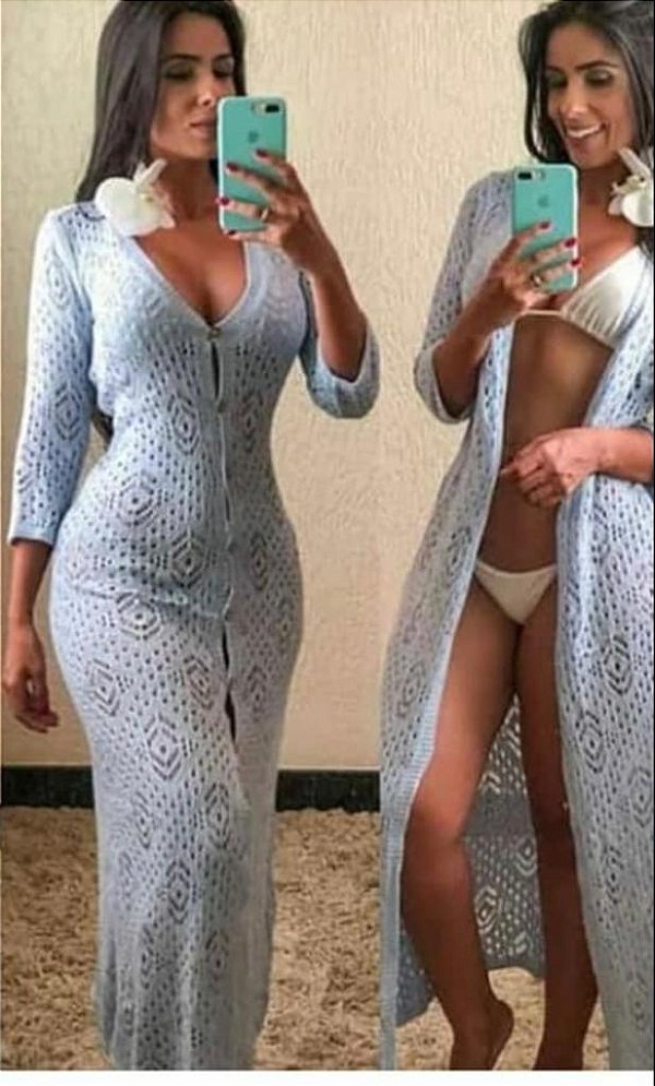 SAÍDA DE COMPRIDA DE MANGA LONGA