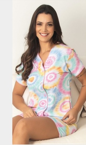 SHORTS DOLL AMERICANO VISCOLYCRA