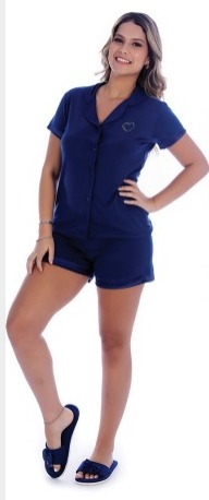 SHORTS DOLL AMERICANO DET. CETIM