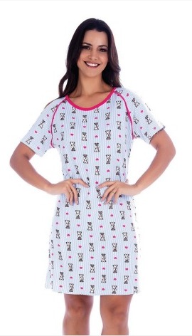 CAMISOLA MANGA CURTA VISCOLYCRA