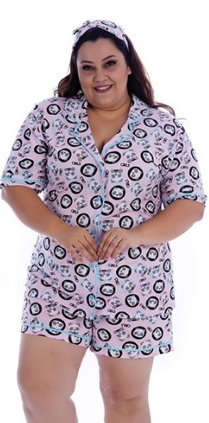 SHORTS DOLL AMERICANO POLIVISCOSE