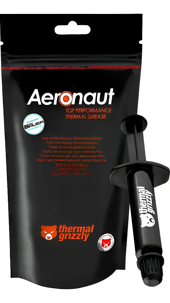 Pasta Térmica Thermal Grizzly Aeronaut, 8.5 W/mK, 1g, TG-A-001-RS