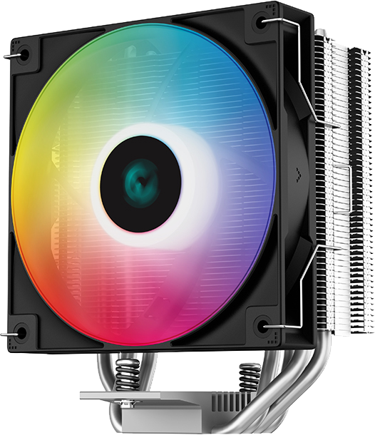 Cooler Para Processador DeepCool AG400 RGB, 120mm, Intel e AMD, R-AG400-BKLNMC-G-1