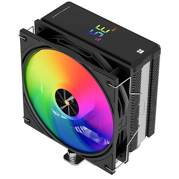 Cooler Para Processador Thermalright Assassin X 120 R Digital ARGB Black, 120mm, TR-AX-120-R-DIG-ARGB-BK