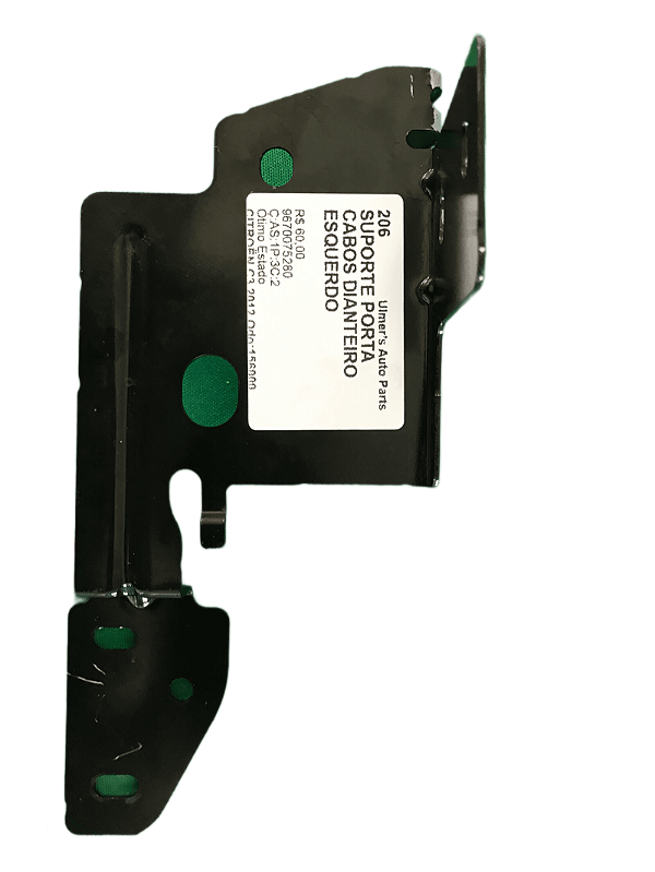 SUPORTE PORTA CABOS DIANTEIRO ESQUERDO CITROEN C3 2012-2019