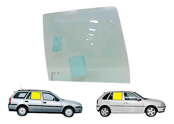 Vidro Porta Traseira Direita VW GOL G3 1999-2005