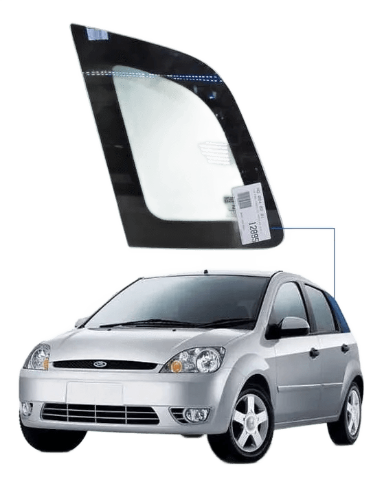 Vidro Fixo Traseiro Esquerdo FORD FIESTA 2002-2019