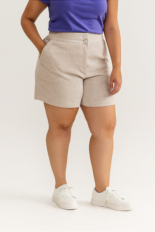 Shorts linho