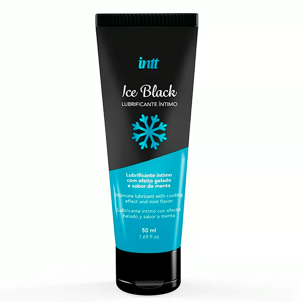 Lubrificante Efeito Gelado Ice Black 50ml Intt