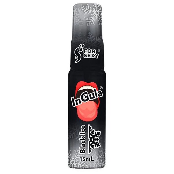 Gel Comestível Ingula Black Ice For Sexy