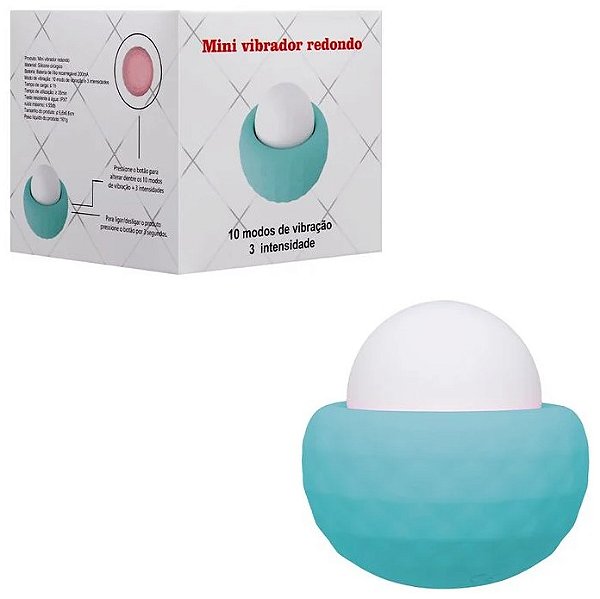 Mini Vibrador Pérola Redondo Sexy Import