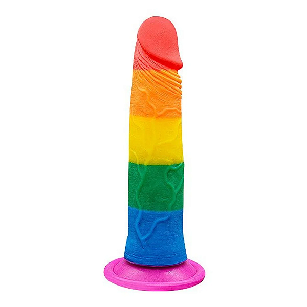 Pênis Realístico Pride 18,5x3,5cm em Silicone com Ventosa SL