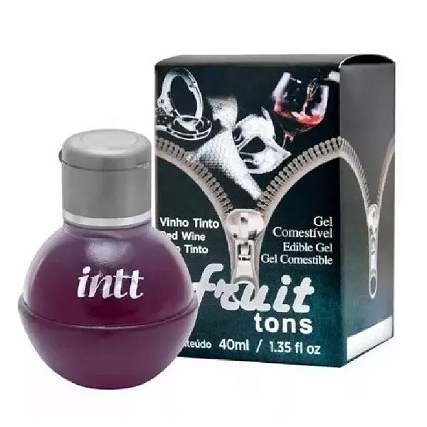 fruit tons Gel Beijável para Massagem sabor Vinho