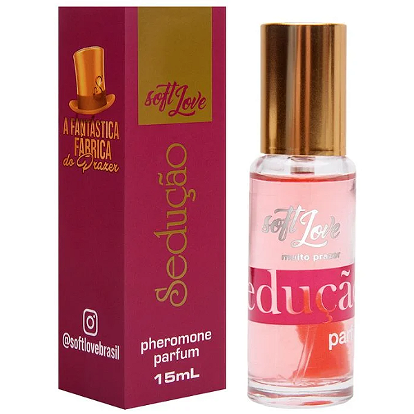 Sedução Perfume Pheromone 15ml Soft Love