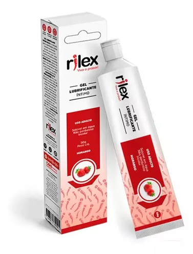 Rilex Gel Lubrificante Íntimo Morango