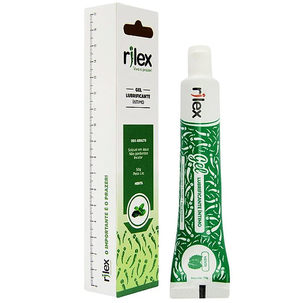 Gel Lubrificante Rilex Menta 50g