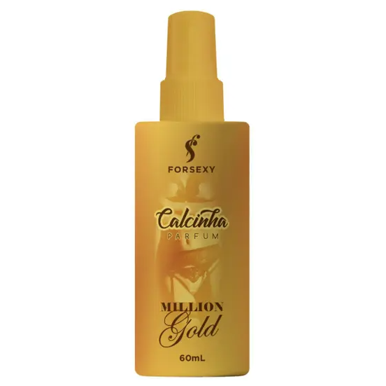 Perfume De Calcinha Aroma Million Gold Calcinha Parfum 60ml