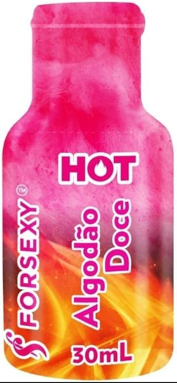Gel hot algodão doce 30ml - Forsexy - ALGODÃO DOCE