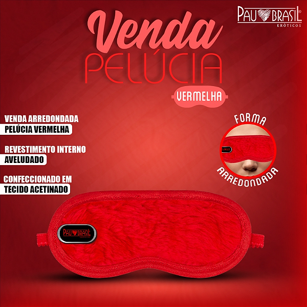 Venda Pelúcia - Vermelha