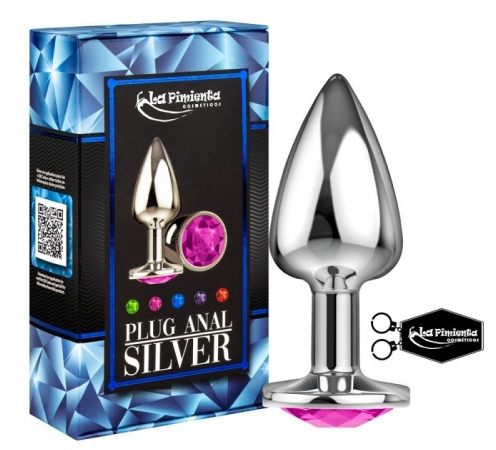 PLUG ANAL SILVER ROSA