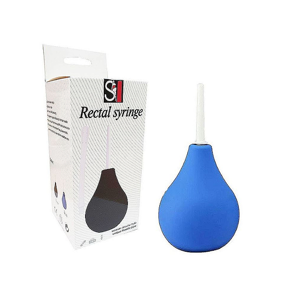 Ducha Higiênica Anal Com Aplicador 89Ml Azul
