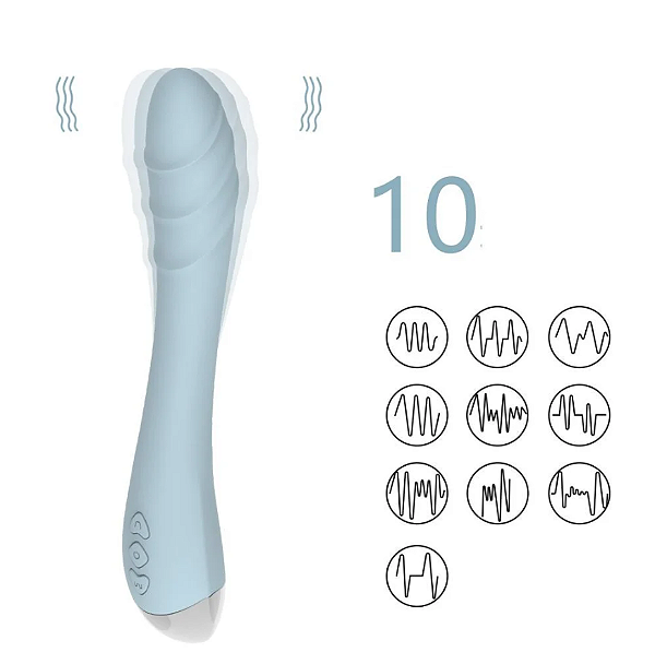 Vibrador Delli Silver Fox