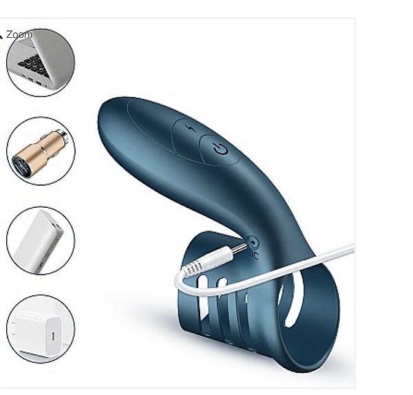 VIBRADOR SILICONE ANEL