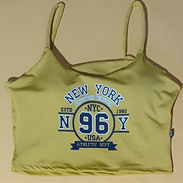 DUPLICADO - Cropped Ana   mostarda, tamanho M