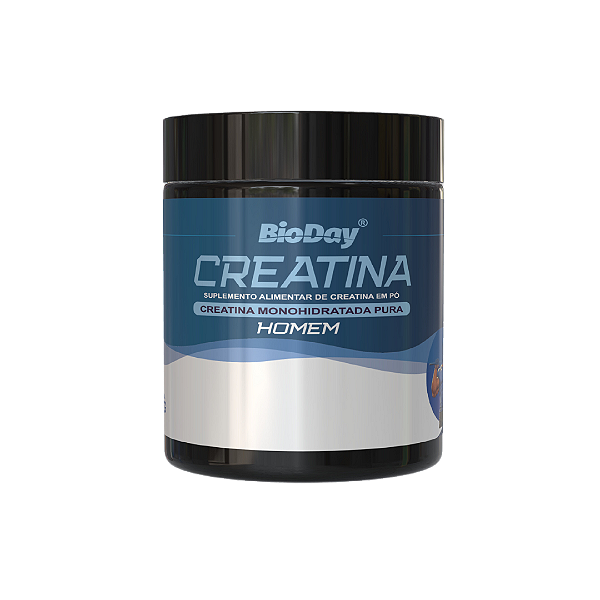 Creatina Pura 100% pura e garantida (Homem) - Pote 250g + Colher