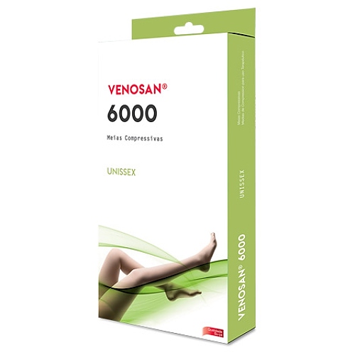 MEIA COMPRESS 7/8 MEIA COXA 20-30 VENOSAN 6000 PE ABERTO