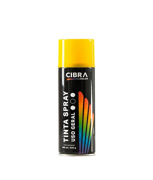 TINTA SPRAY USO GERAL AMARELO 250G/400ML